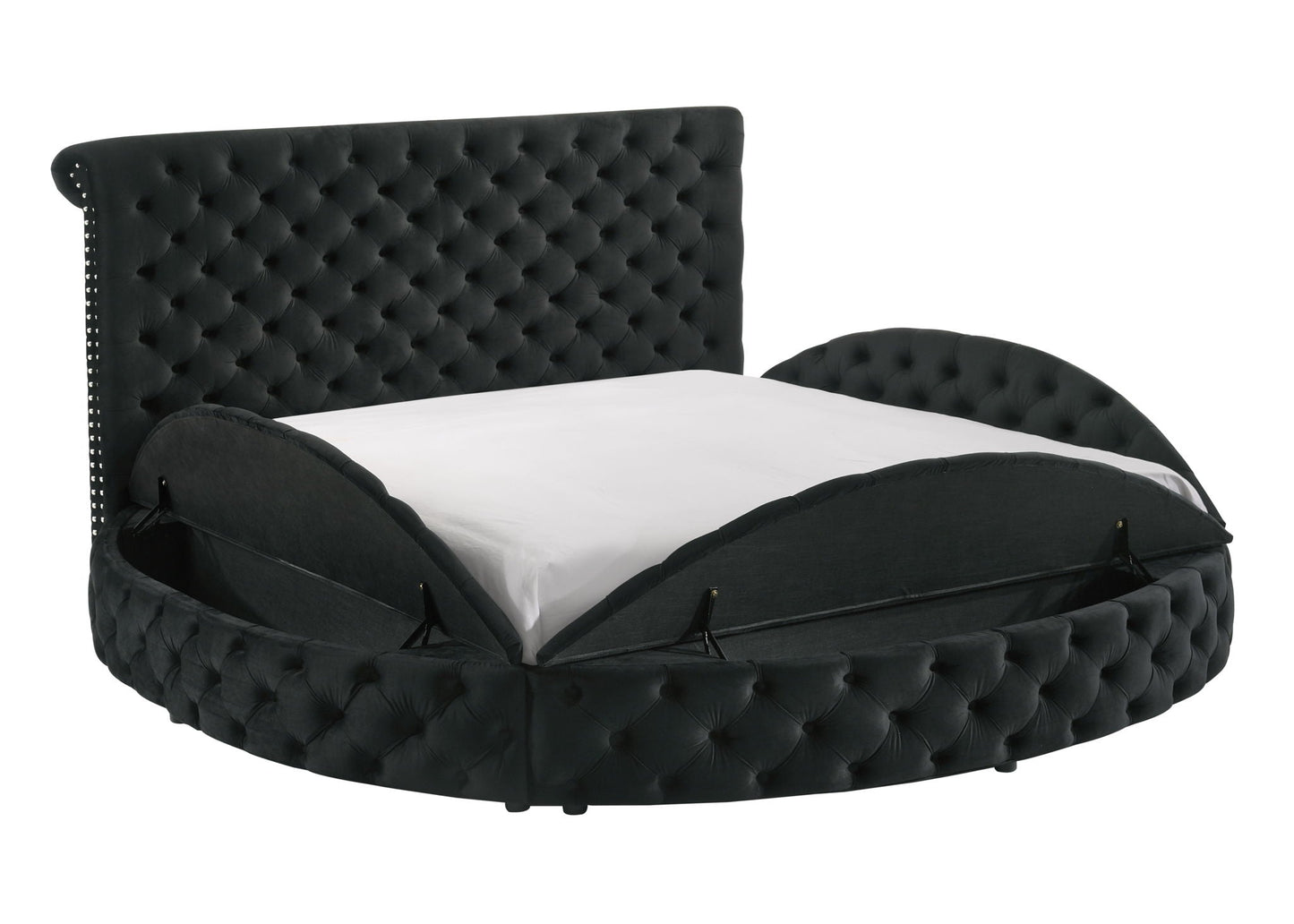 Brigitte - Storage Bed Crown Mark