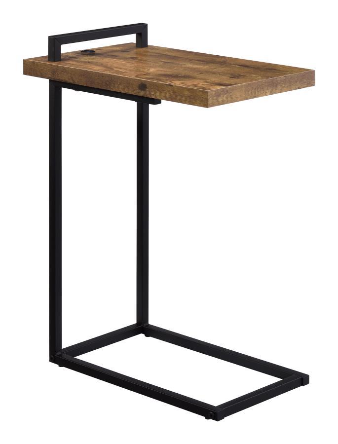 Maxwell - C-shaped Side Table USB Charging CoasterEveryday