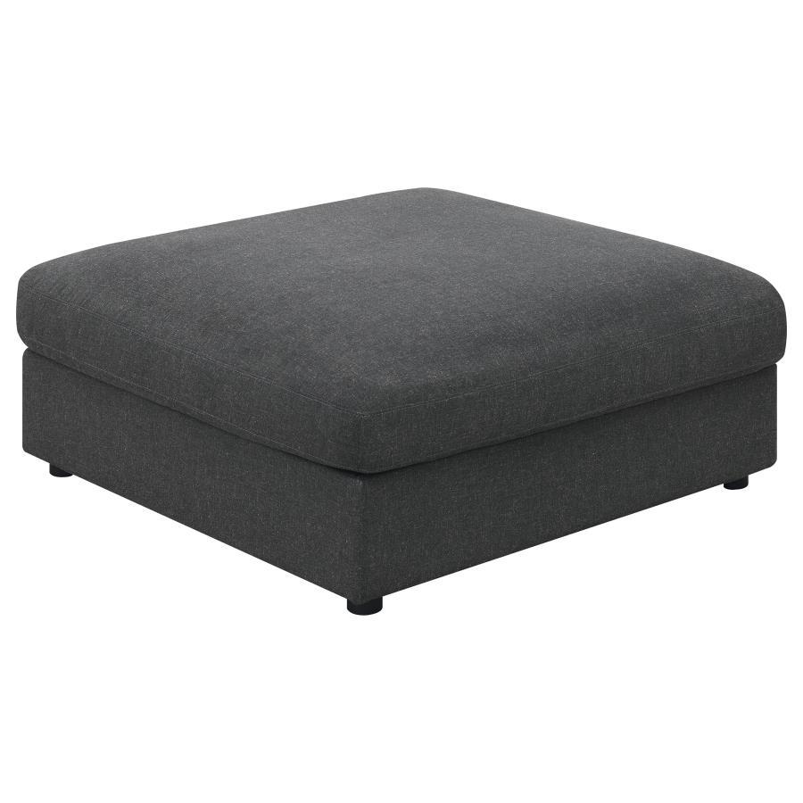 Serene - Square Upholstered Ottoman CoasterEssence