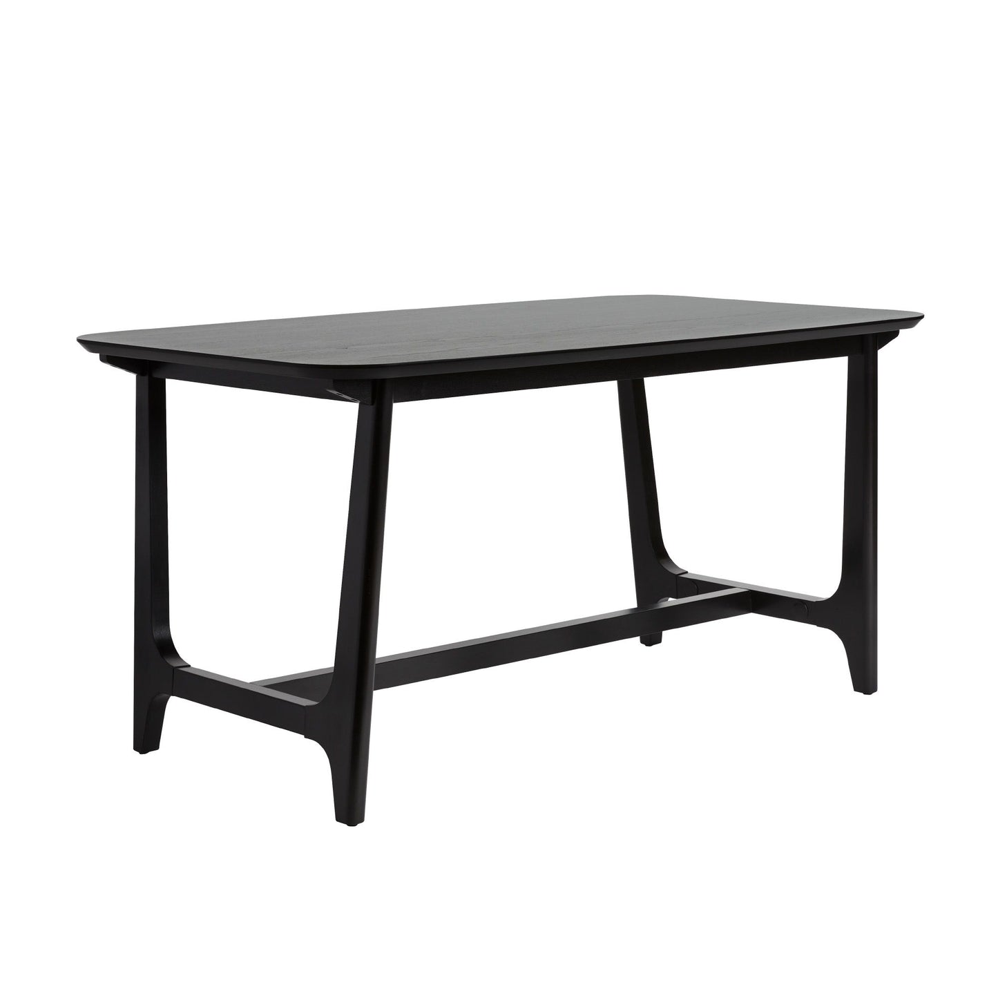 Mid-Century Modern Dining Table With Trestle Base Walker Edison