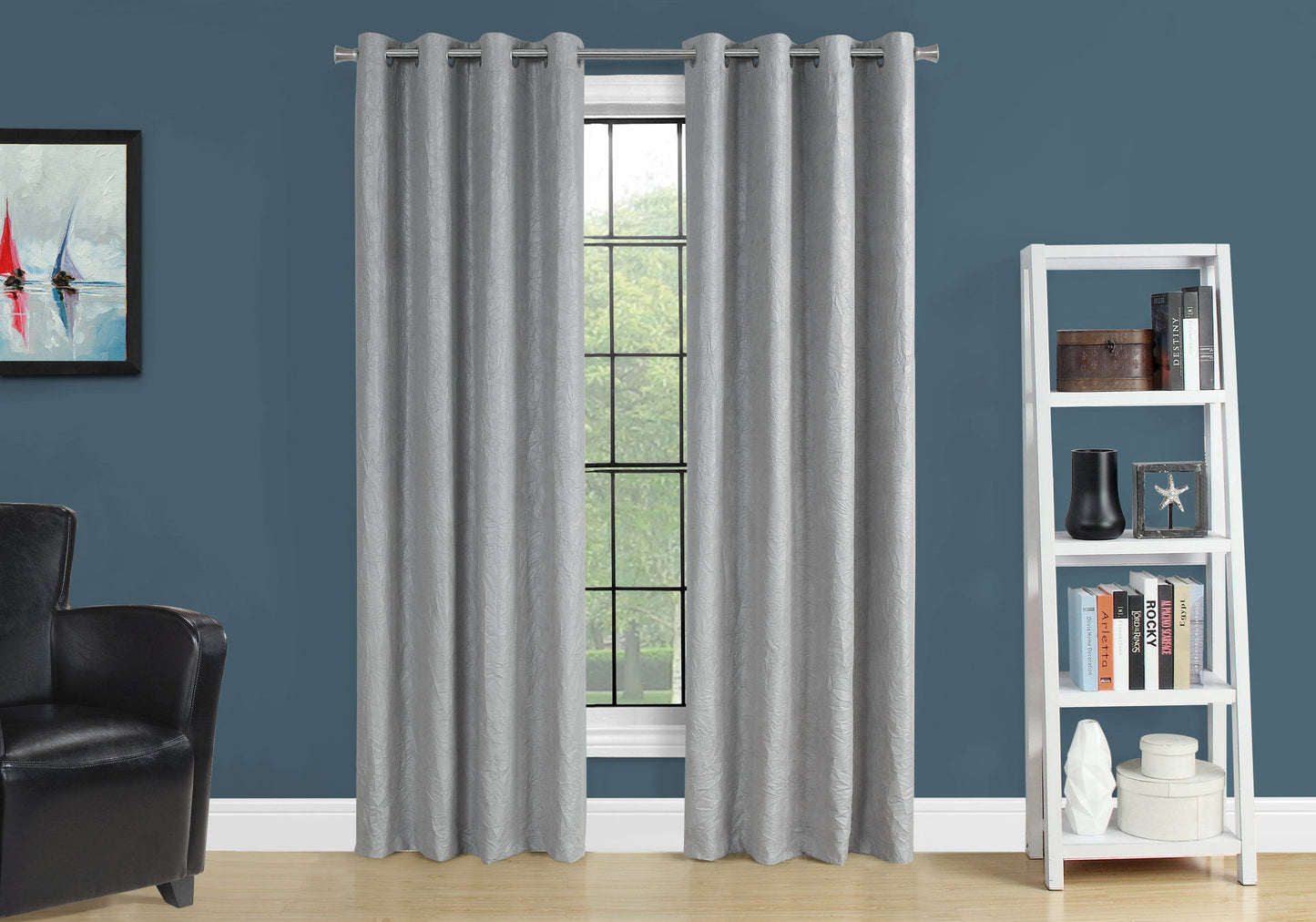 2 Pieces Set, Curtain Panel, Room Darkening, Grommet 8th Street