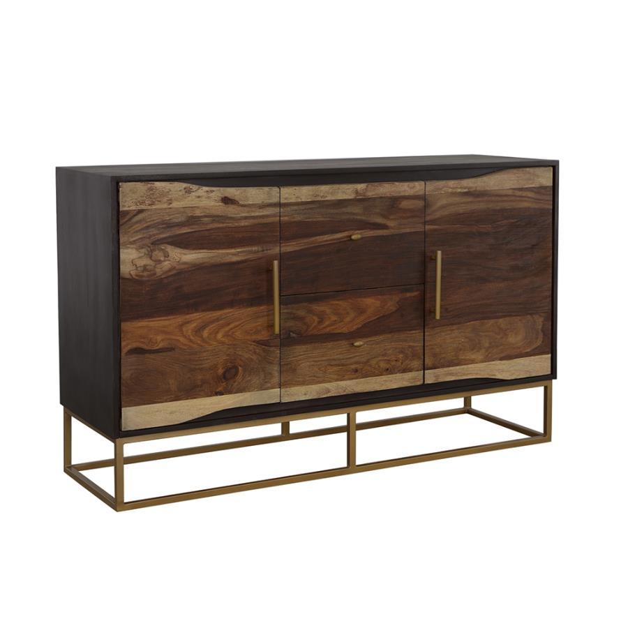 Zara - 2-Door Wood Accent Storage Cabinet CoasterElevations