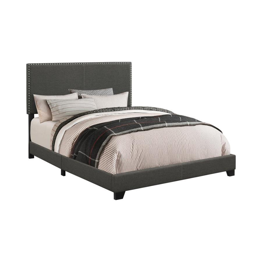 Boyd - Upholstered Panel Bed CoasterEveryday