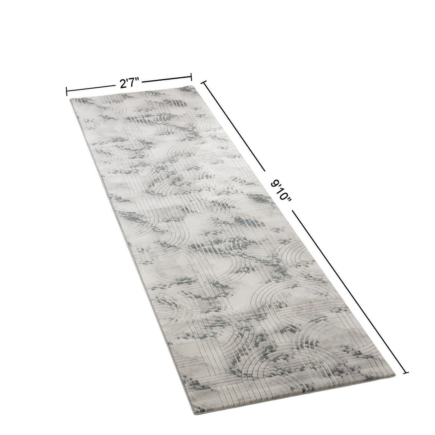Geometrix - Area Rug With Geometric 3D Effect Icona Home Decor