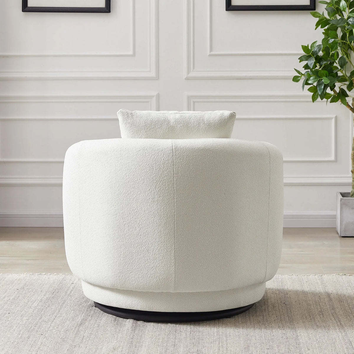 Dylan - Boucle Lounge Chair Ashcroft Furniture