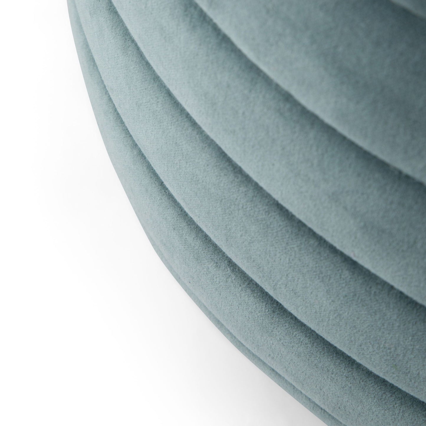 Vivienne - Upholstered Round Pouf Simpli-Home