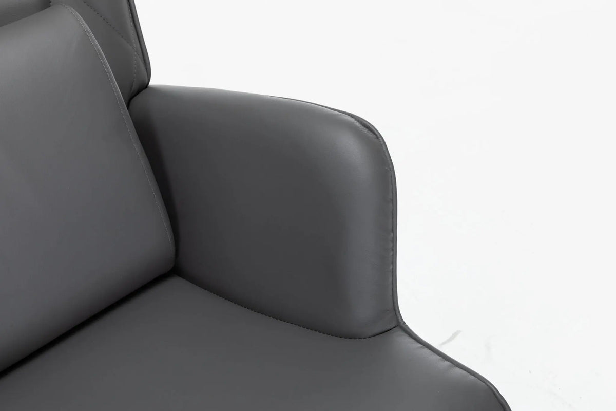 Rocking Accent Chair With Lumbar Pillow And Ottoman Home Essentials