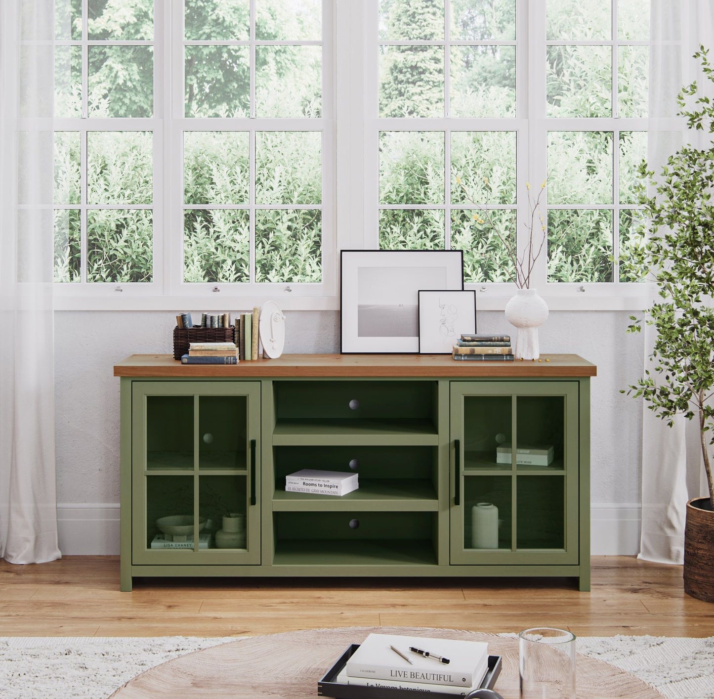 Vineyard - TV Stand Console For TV Legends