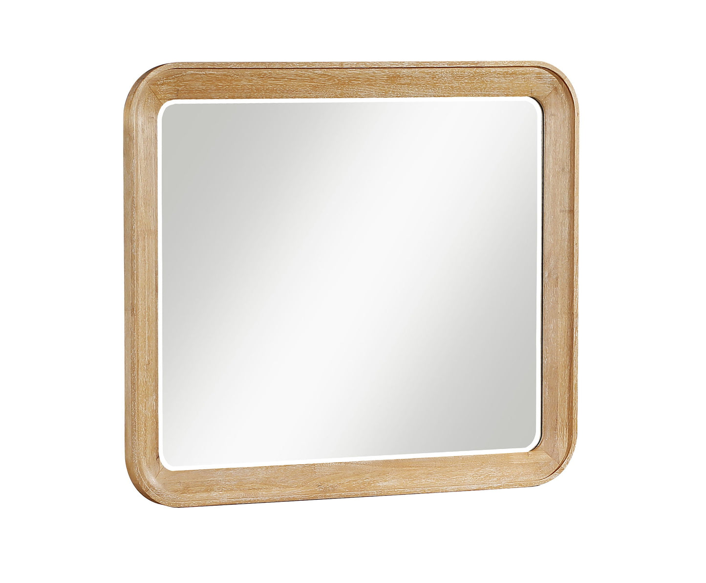 Westcott - Dresser And Mirror - Cerused Natural Crown Mark