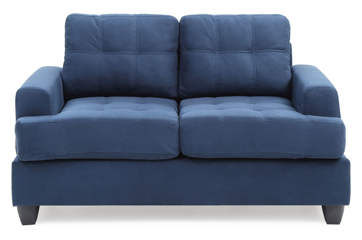 Stylish Transitional Loveseat For Two Glory Furniture