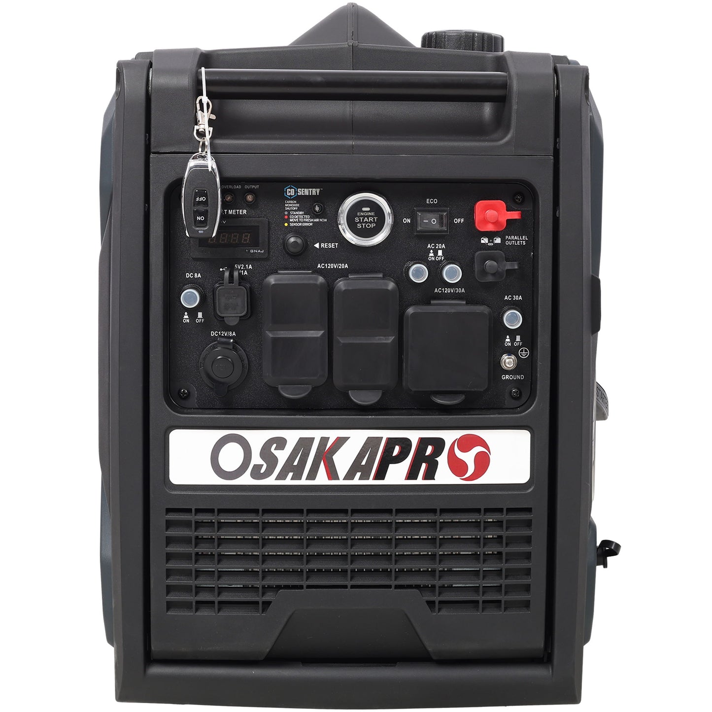 Super Quiet Inverter Generator 5.5Kw Portable Dual Fuel Electric & Remote Start Aluminium Daily Nest