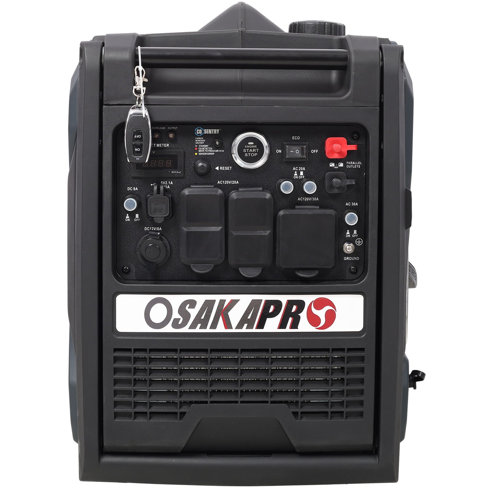 Super Quiet Inverter Generator 5.5Kw Portable Dual Fuel Electric & Remote Start Aluminium Daily Nest