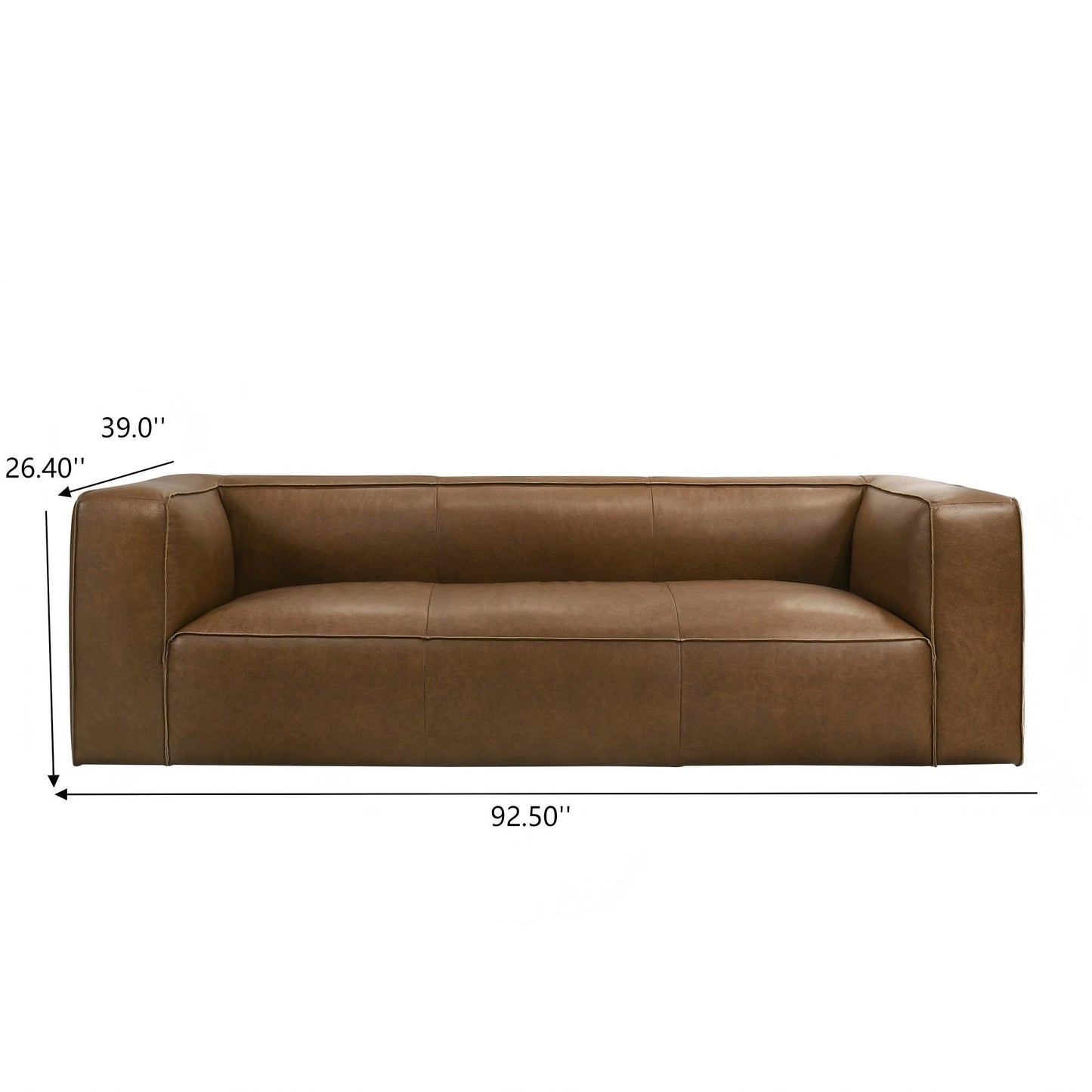 Colton - Sofa With Corner Blocked Frame - Tan Ashcroft Furniture
