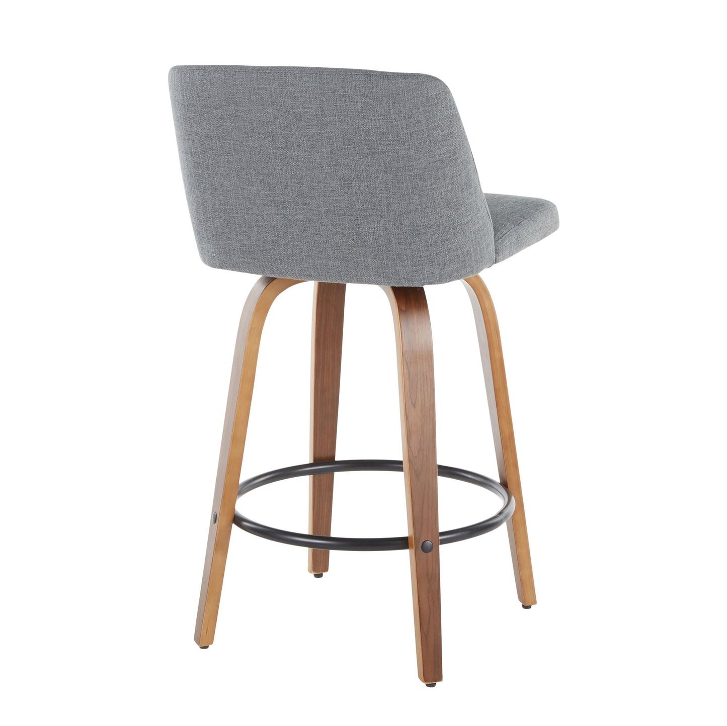 Toriano - Mid Century Modern, Counter Stool (Set of 2) Lumi Source