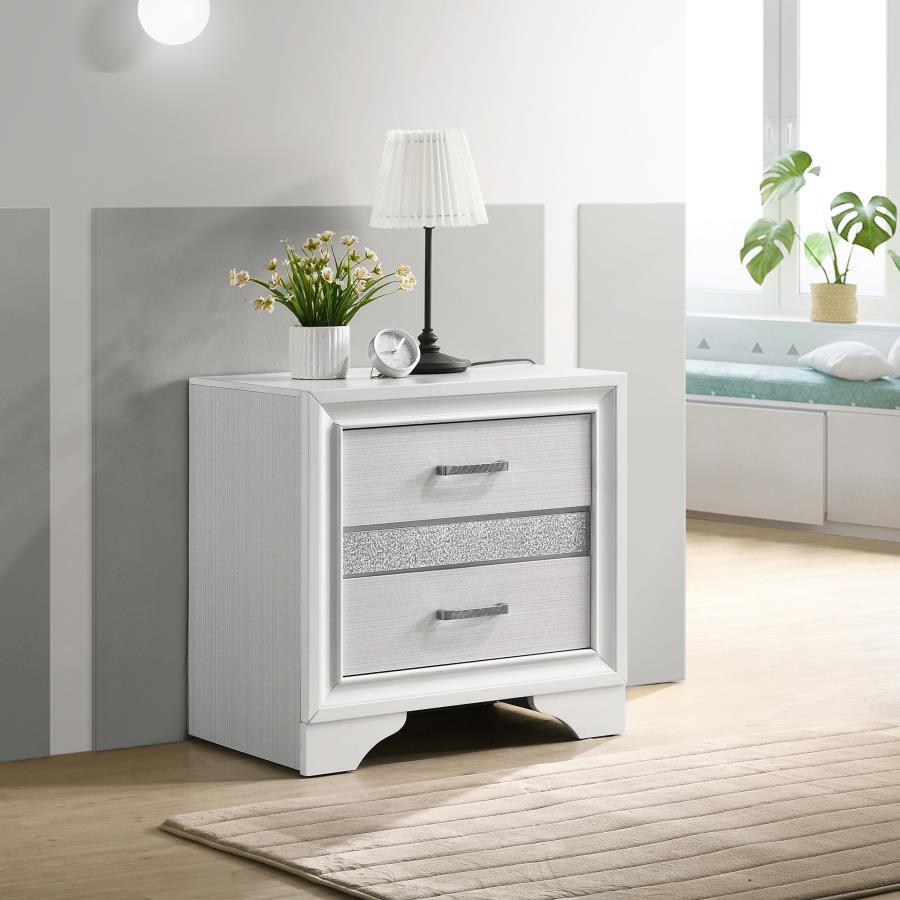 Miranda - 2-Drawer Nightstand CoasterEveryday