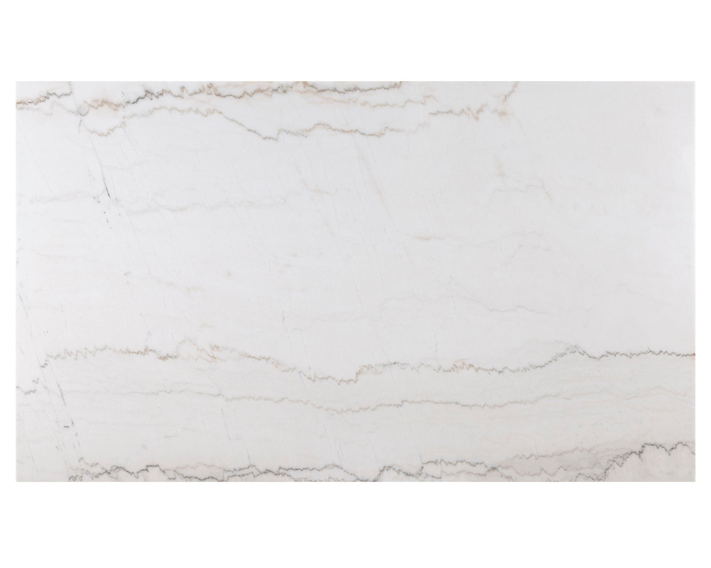 Varley - Genuine Marble Dining Table - Charcoal & White Crown Mark