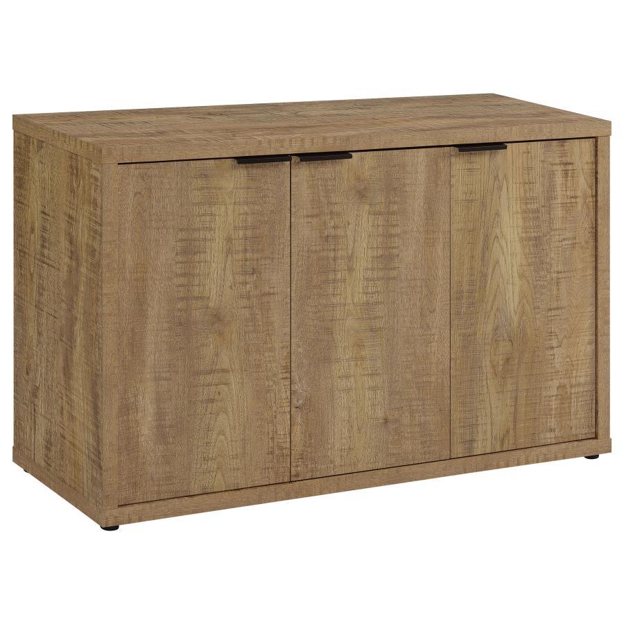 Pepita - 3 Door Engineered Wood Accent Cabinet - Mango Brown Coaster Fine Furniture