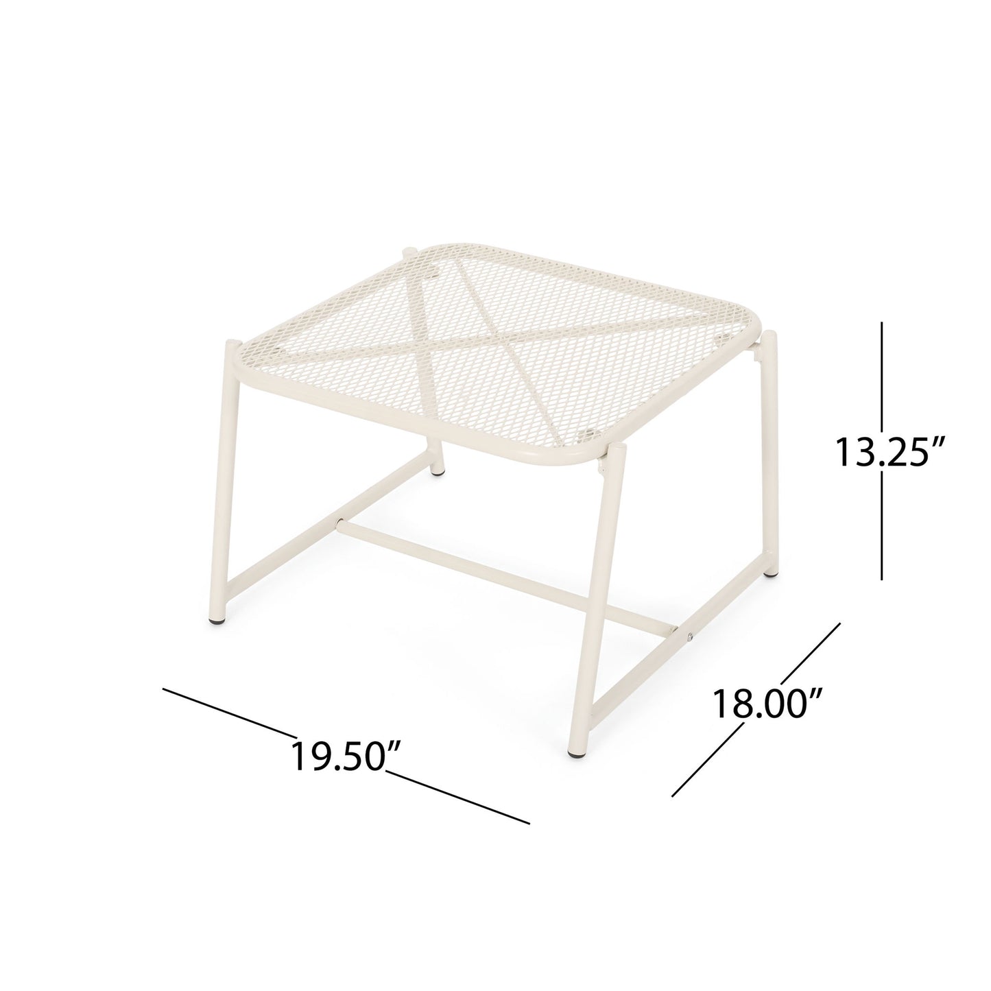 Kincaid - Modern Mesh Top Side Table Noble House