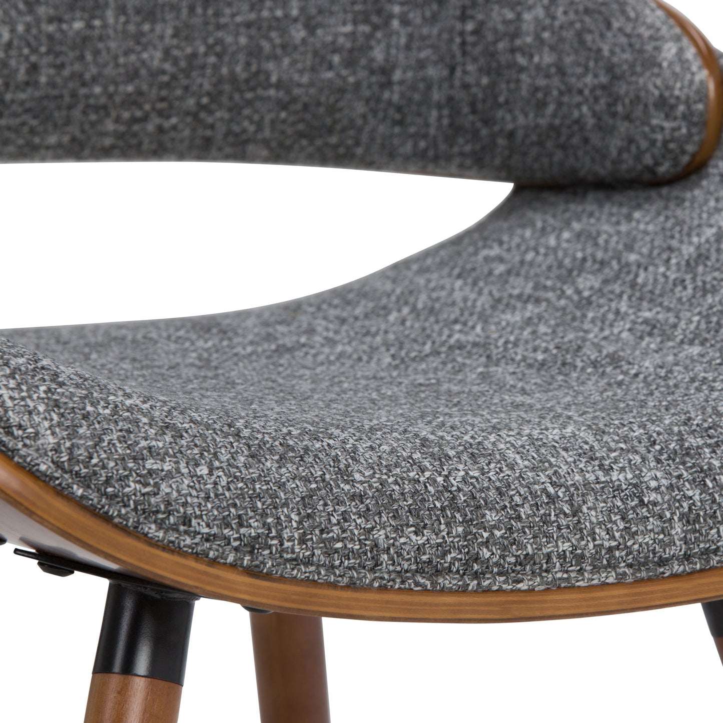 Malden - Bentwood Upholstered Dining Chair With Wood Back Simpli-Home