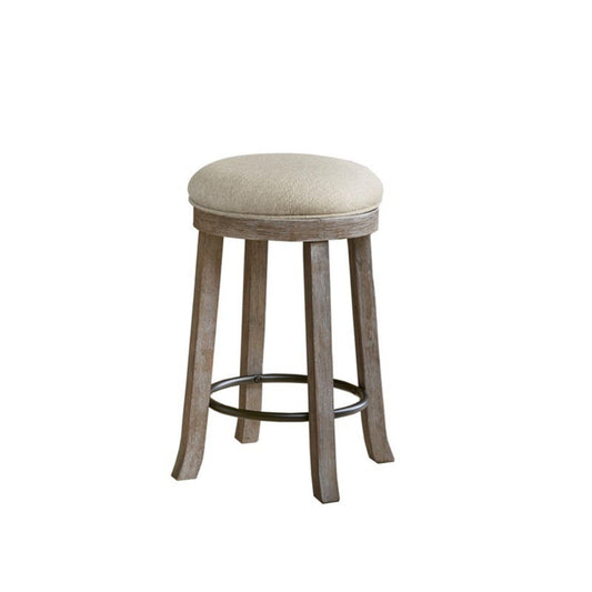 Swivel Counter Stool - Cream / Reclaimed Gray JLA