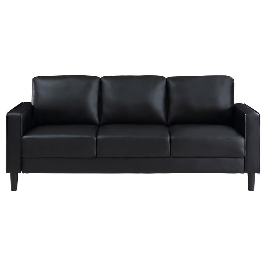 Ruth - Upholstered Track Arm Sofa Coaster Fine Furniture