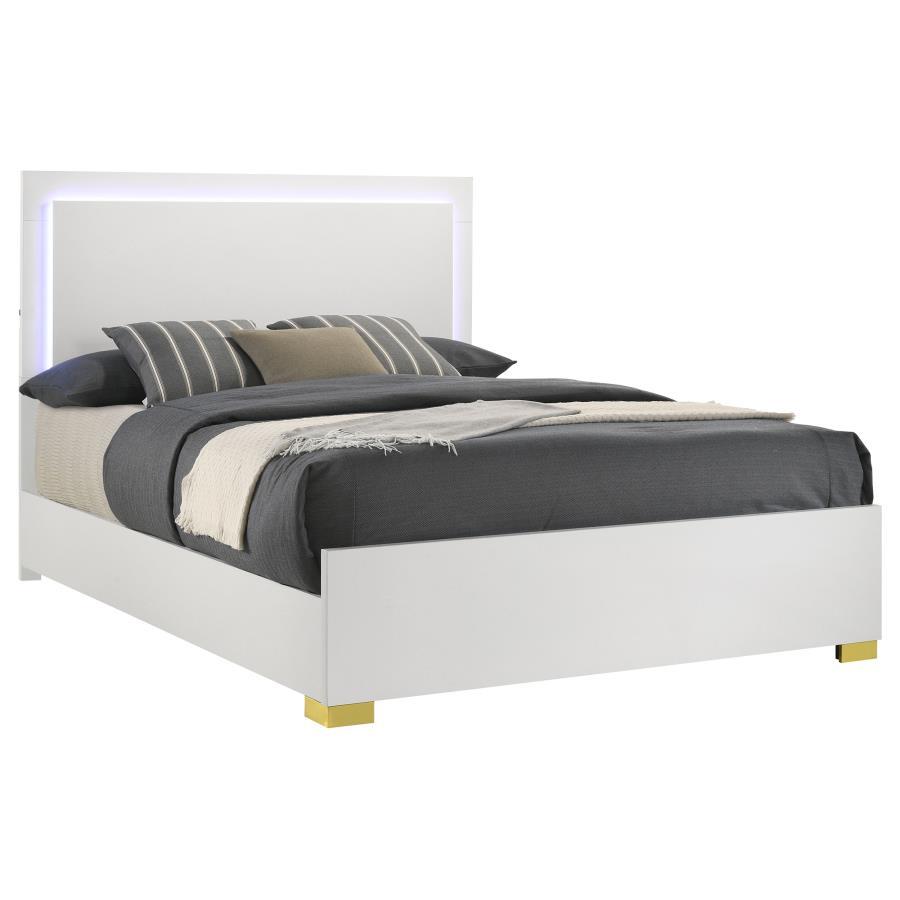 Marceline - Wood LED Panel Bed Coaster Fine Furniture