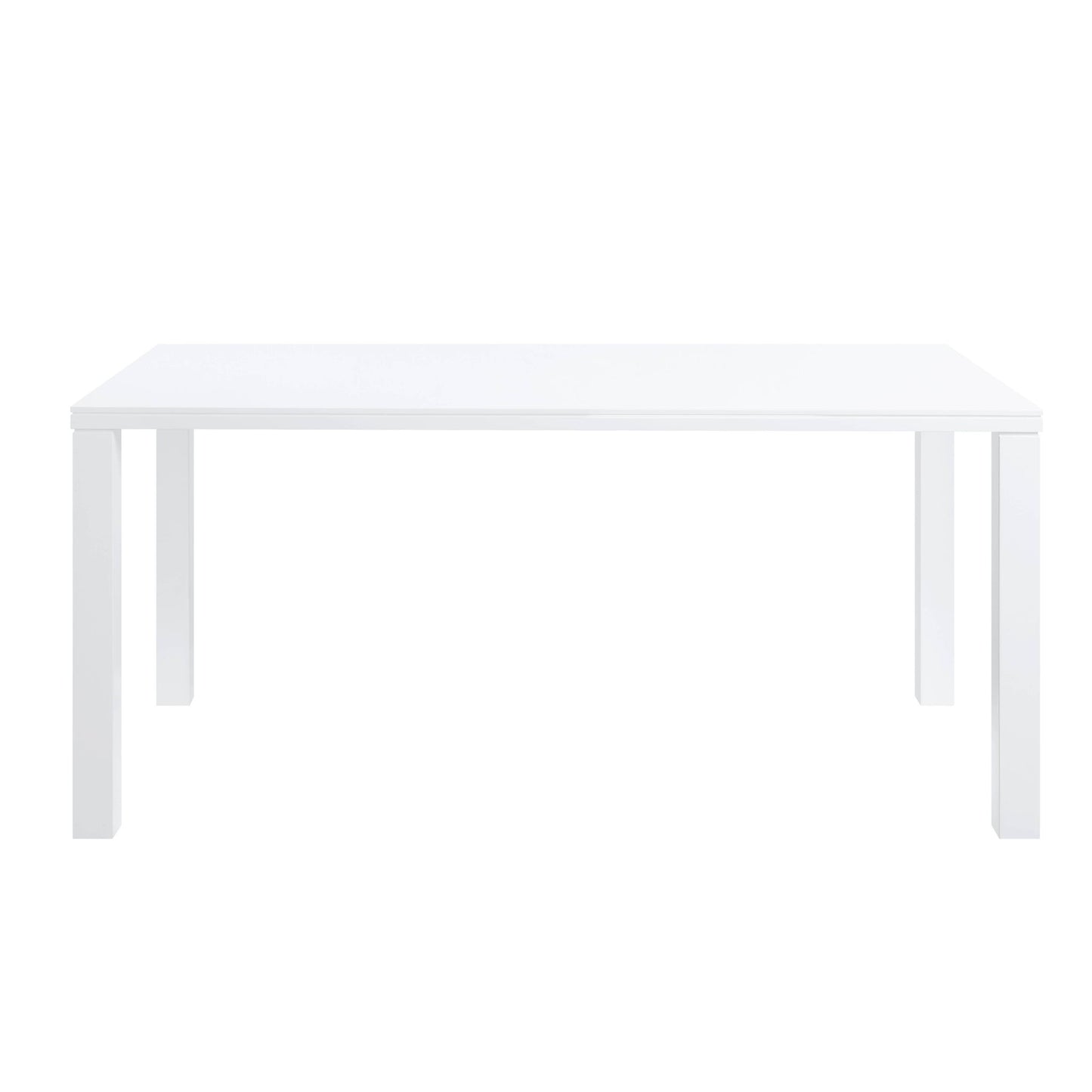 Pagan - High Gloss Dining Table - White Acme