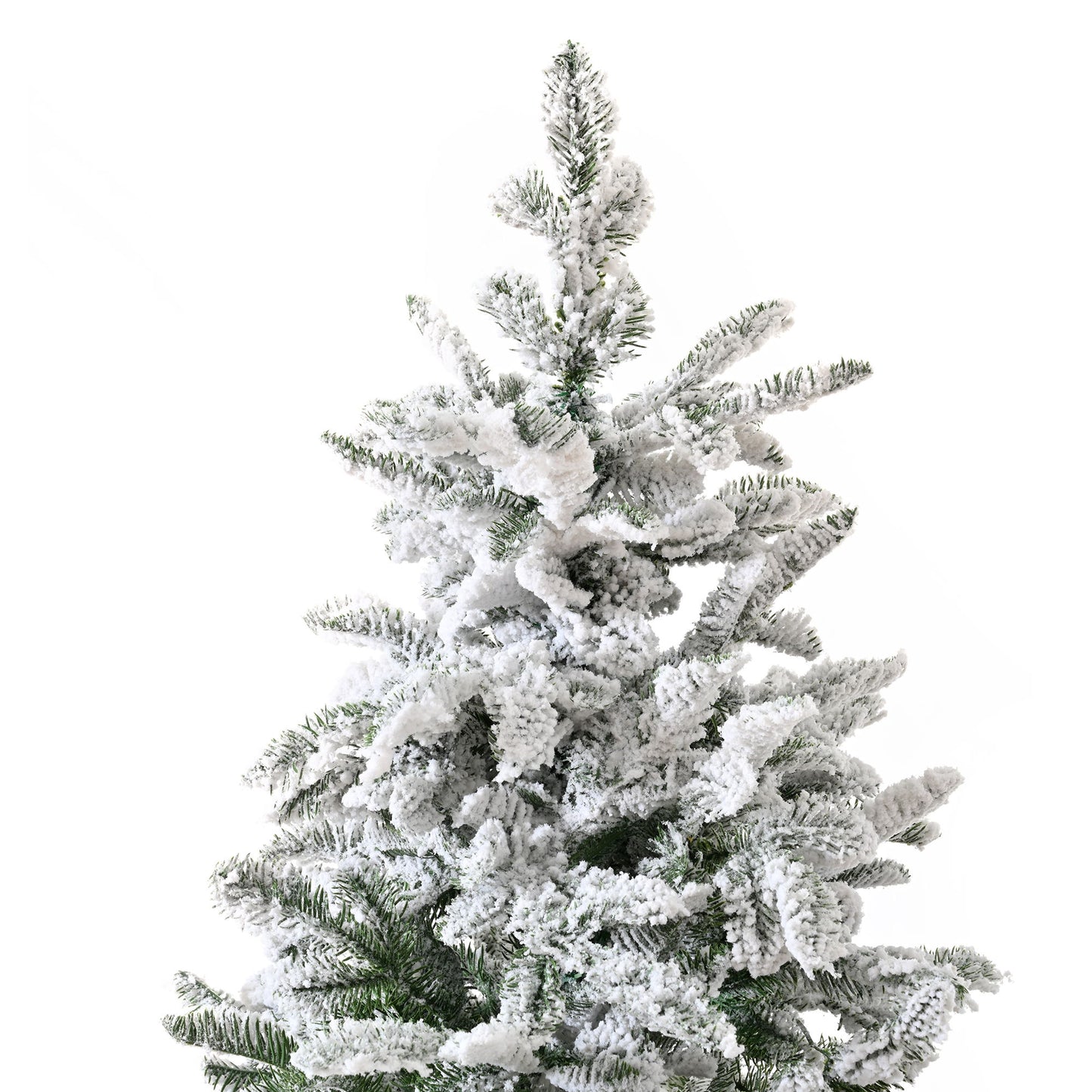 Artificial Christmas Tree With Snow Flocked Design Daily Nest