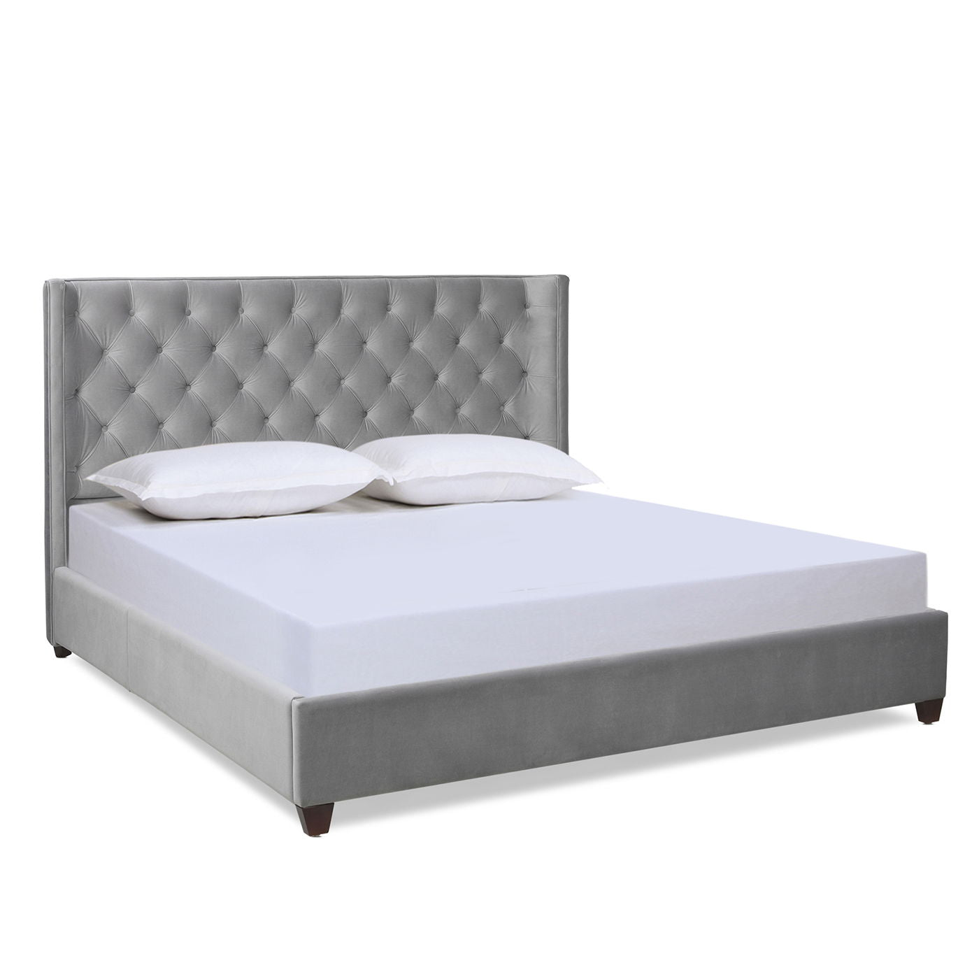 Manhattan - Shelter King Platform Bed Frame Jennifer Taylor Home