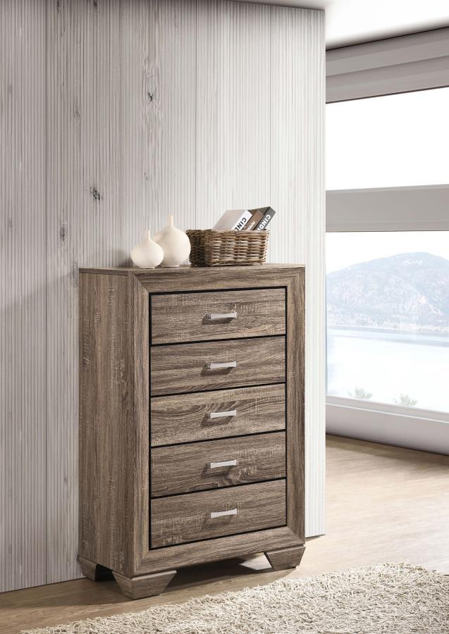 Kauffman - 5-Drawer Bedroom Chest CoasterEveryday