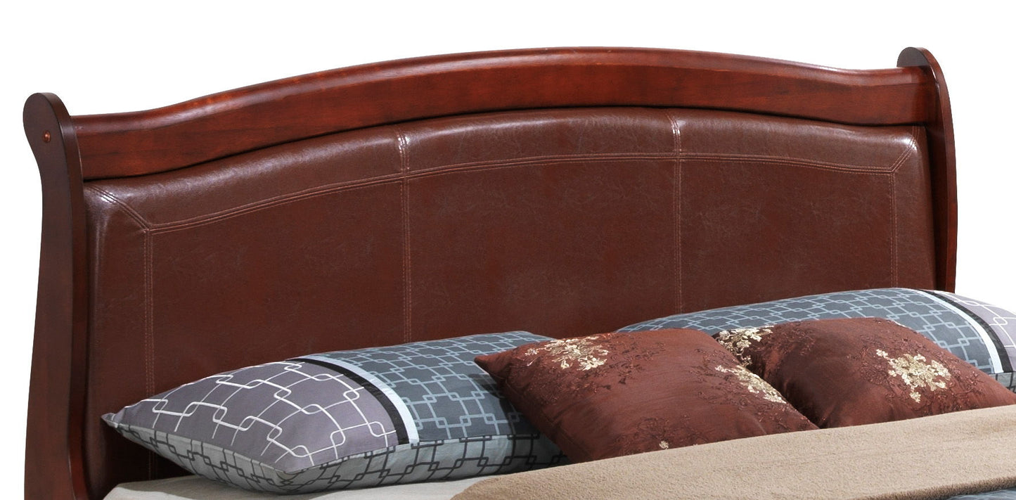 Panel Sleigh Bed Elegantly Crafted Glory Furniture