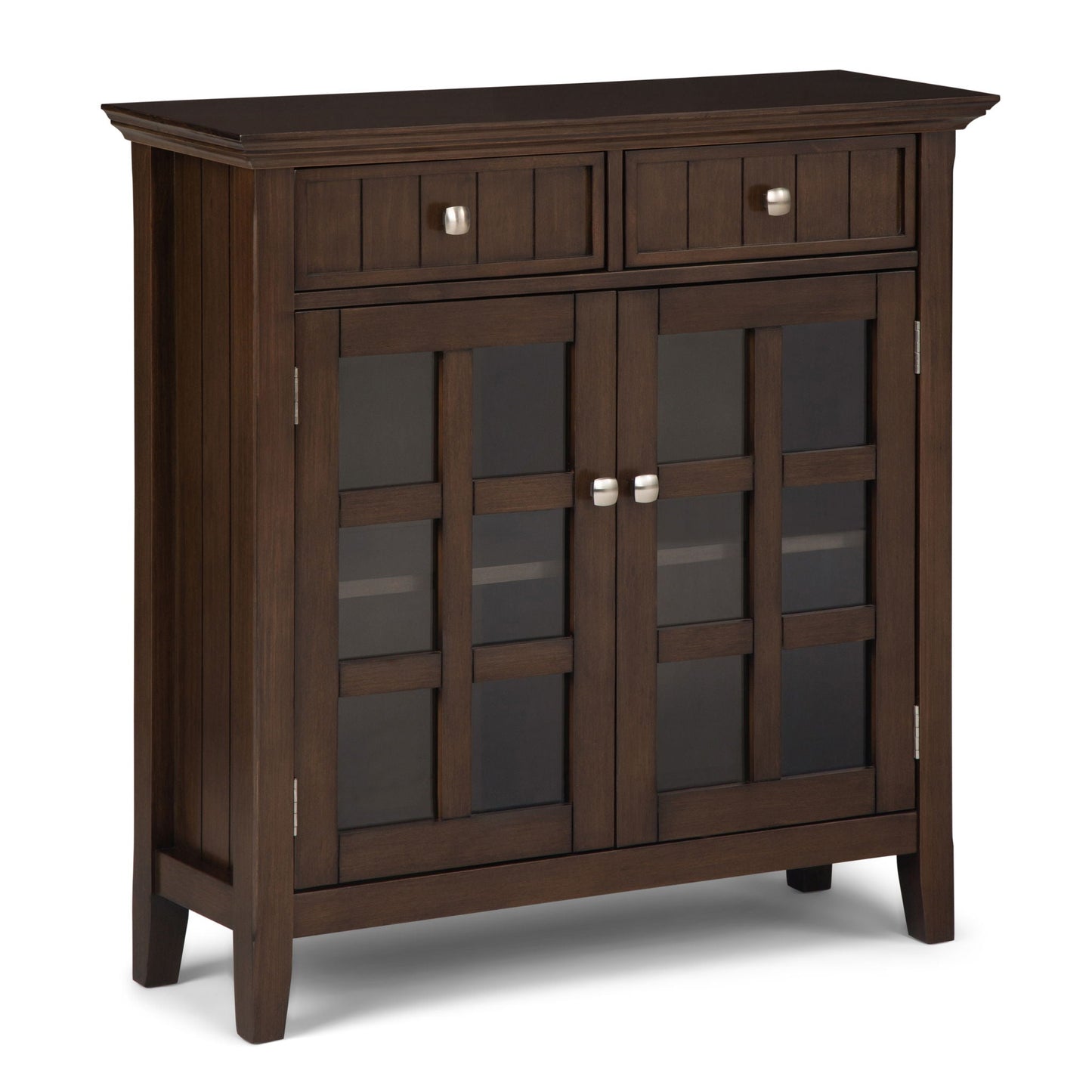 Acadian - Handcrafted Entryway Storage Cabinet Simpli-Home
