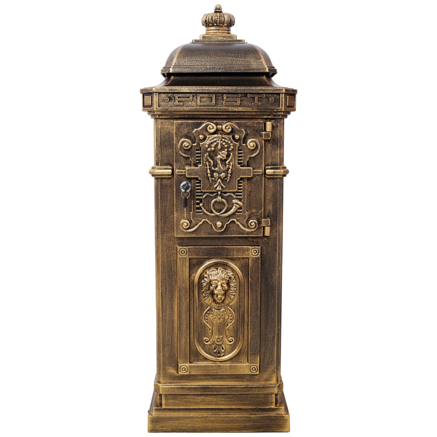 Mailboxs Residential Large-Capacity Letter Box, Rainproof Postbox Statue Daily Nest