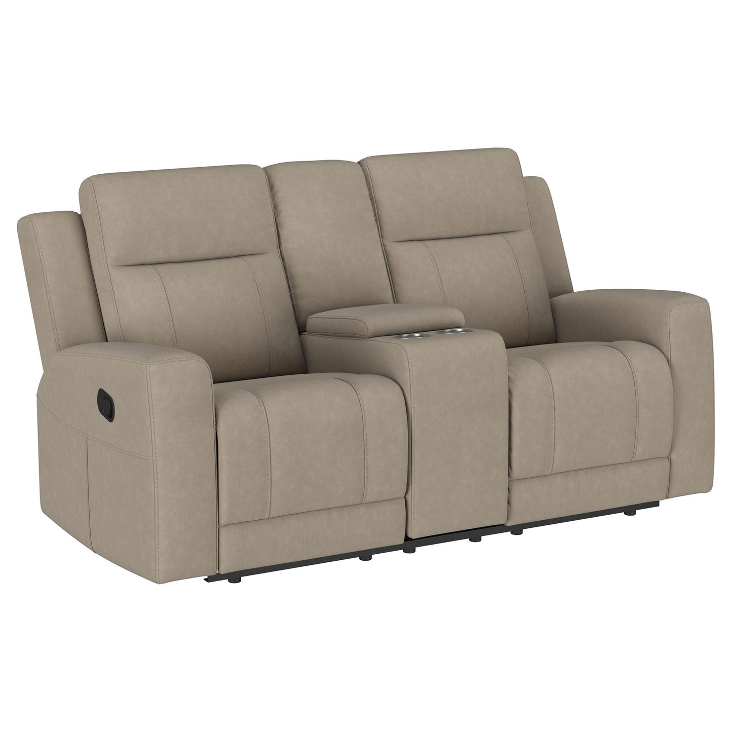 Brentwood - Upholstered Motion Reclining Loveseat Coaster Fine Furniture