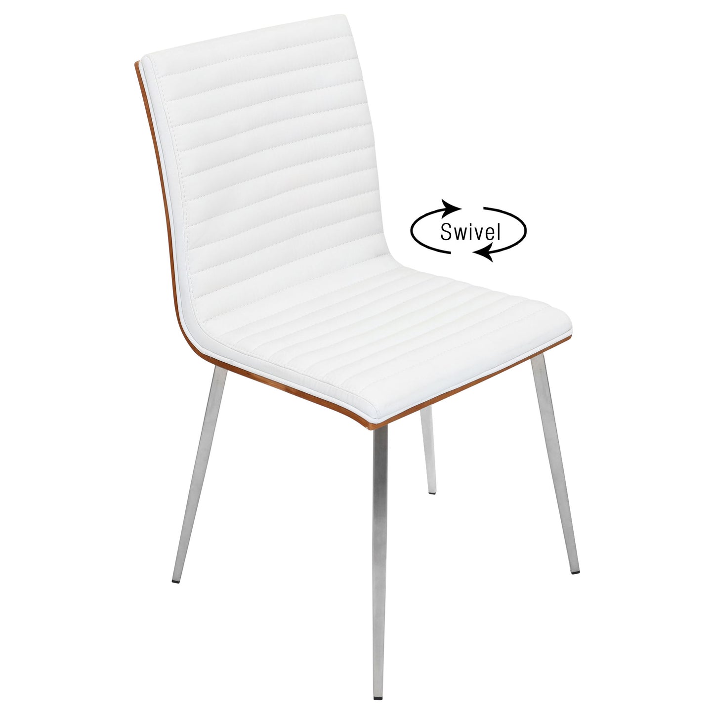 Mason - Contemporary Dining Chair (Set of 2) With Swivel Lumi Source