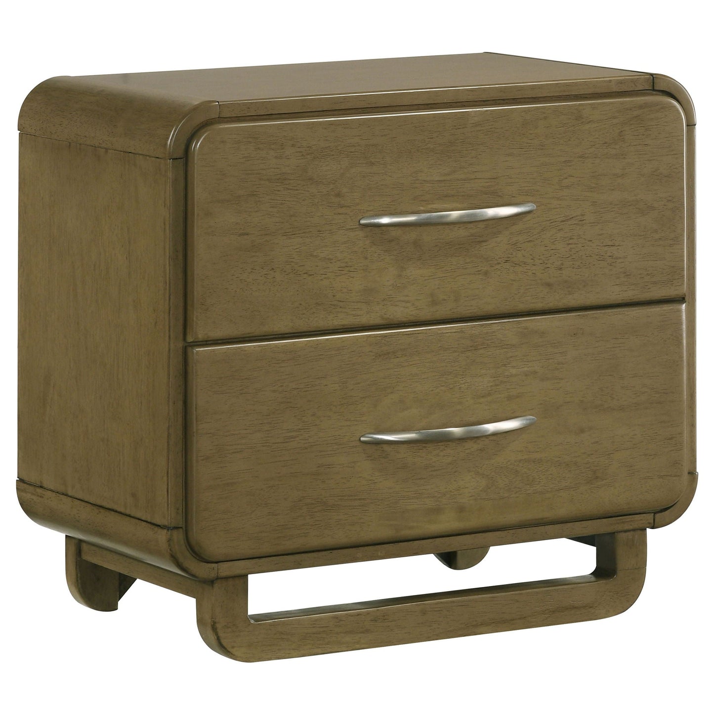 Amsbury - 2-Drawer Nightstand Bedside Table - Nutmeg Coaster Fine Furniture