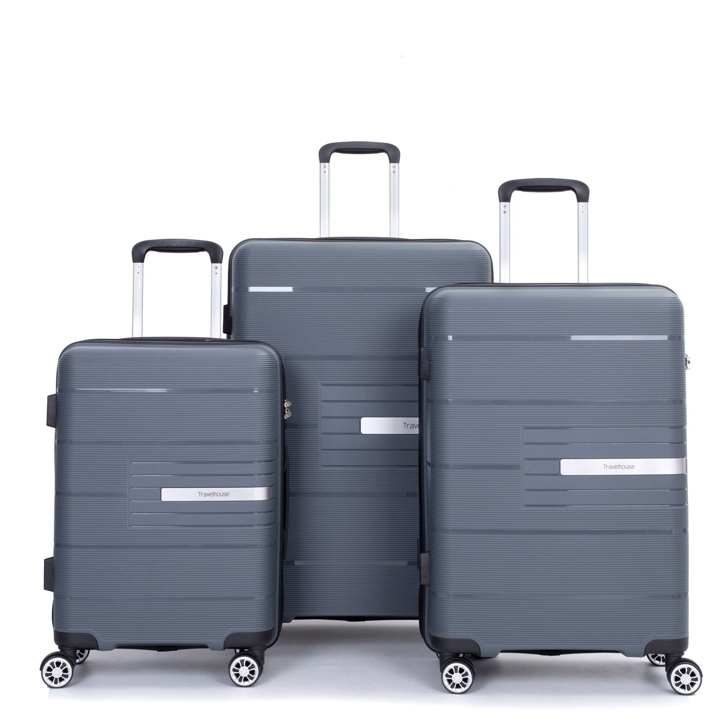 Hardshell Suitcase Double Spinner Wheels Luggage Sets, Lightweight With Tsa Lock, 3 Piece Set Daily Nest