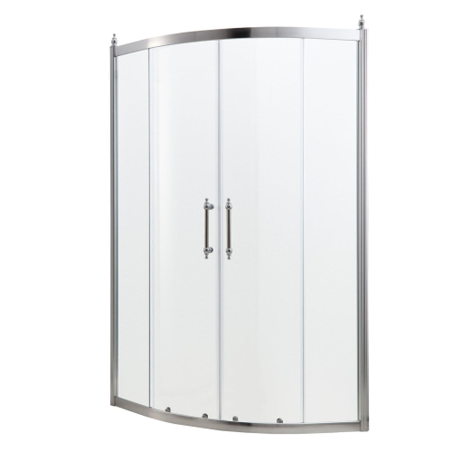 Framed Tub Shower Enclosure With Clear Tempered Glass Daily Nest