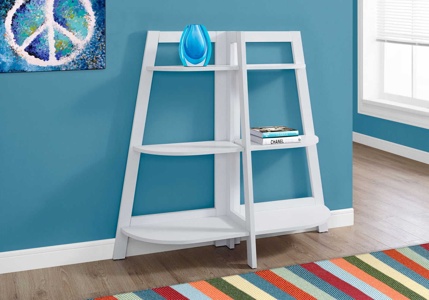 Bookshelf, Bookcase, Etagere, 3 Tier, For Office, Contemporary & Modern 8th Street