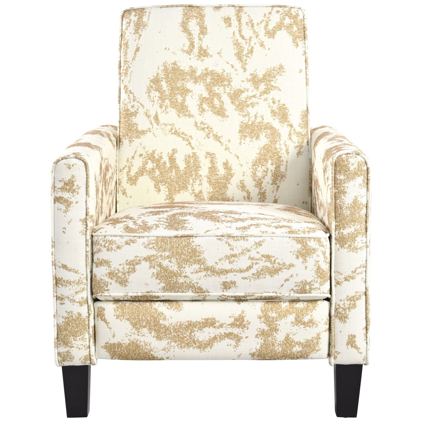 Push Back Upholstered Recliner Armchair Noble House