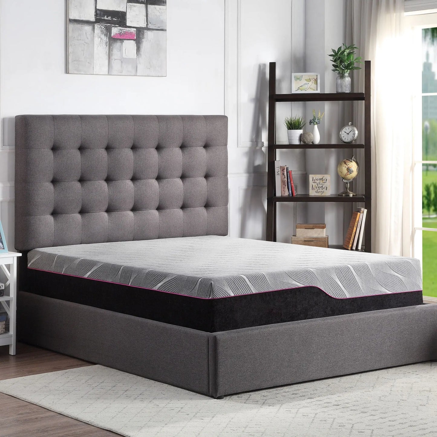 11" Renew Cooling Fast Responding Latex Foam Mattress Daily Nest