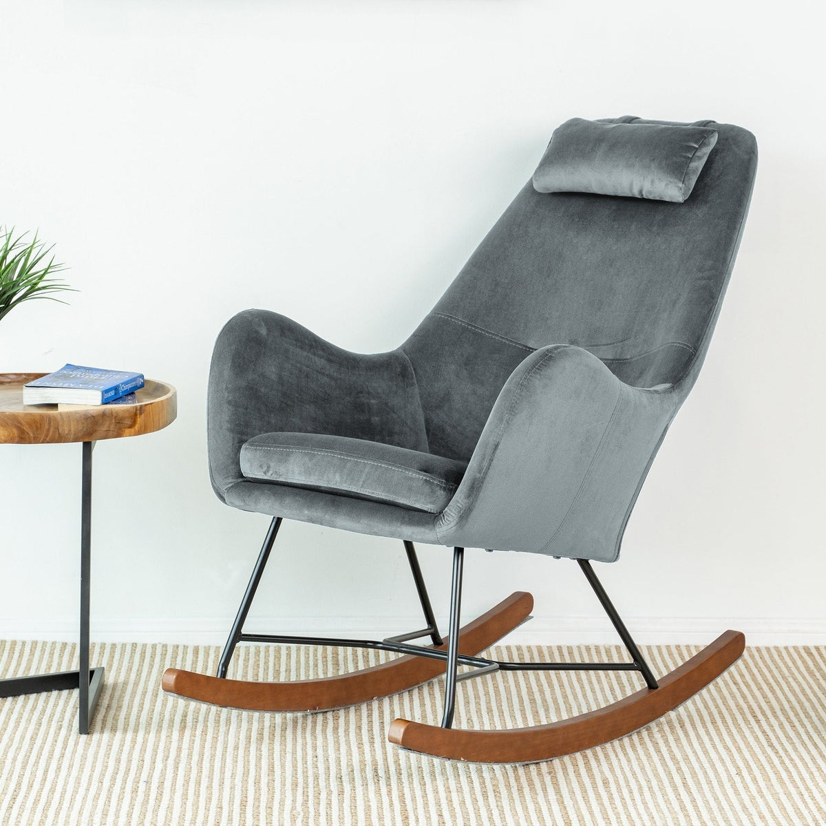 Hannah - Rocking Chair - Gray Ashcroft Furniture
