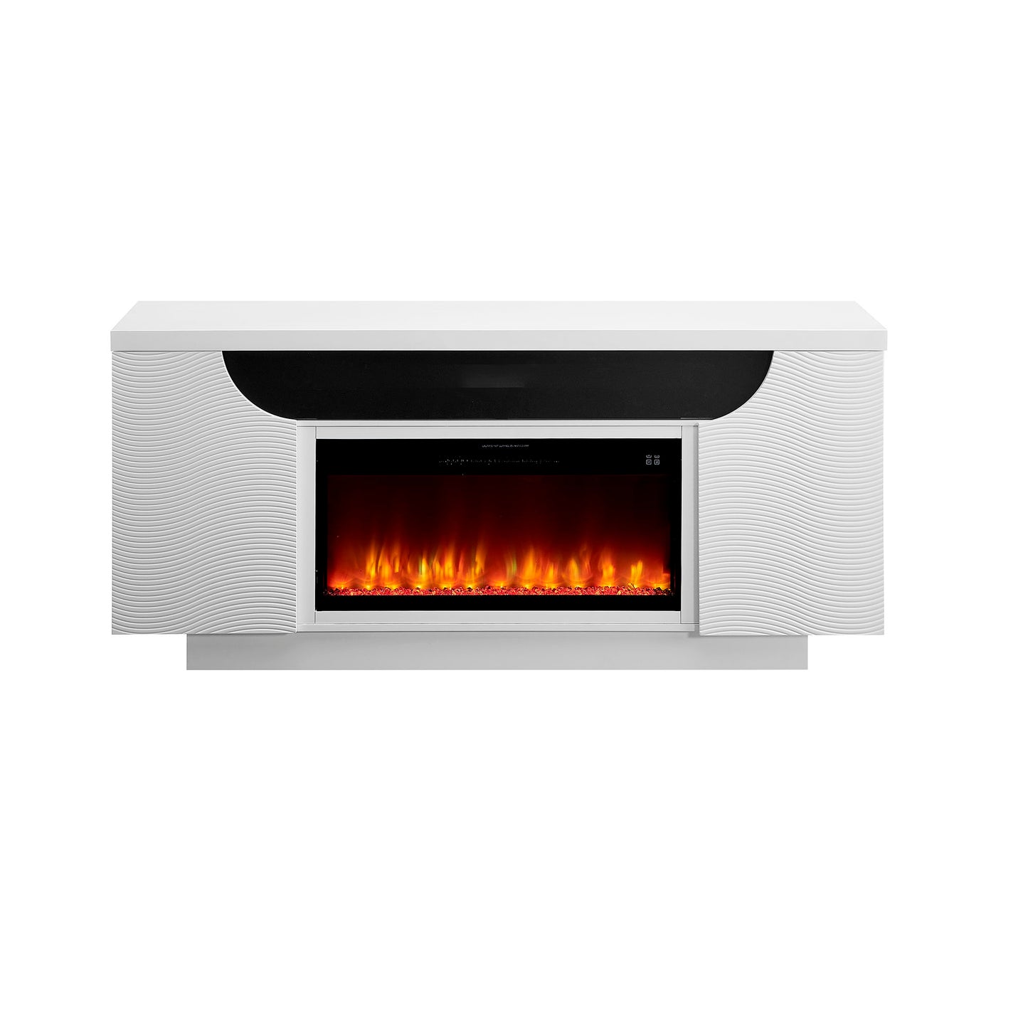 Alessia - Electric Fireplace With Multi Color LED And Flame Settings Global Furniture USA
