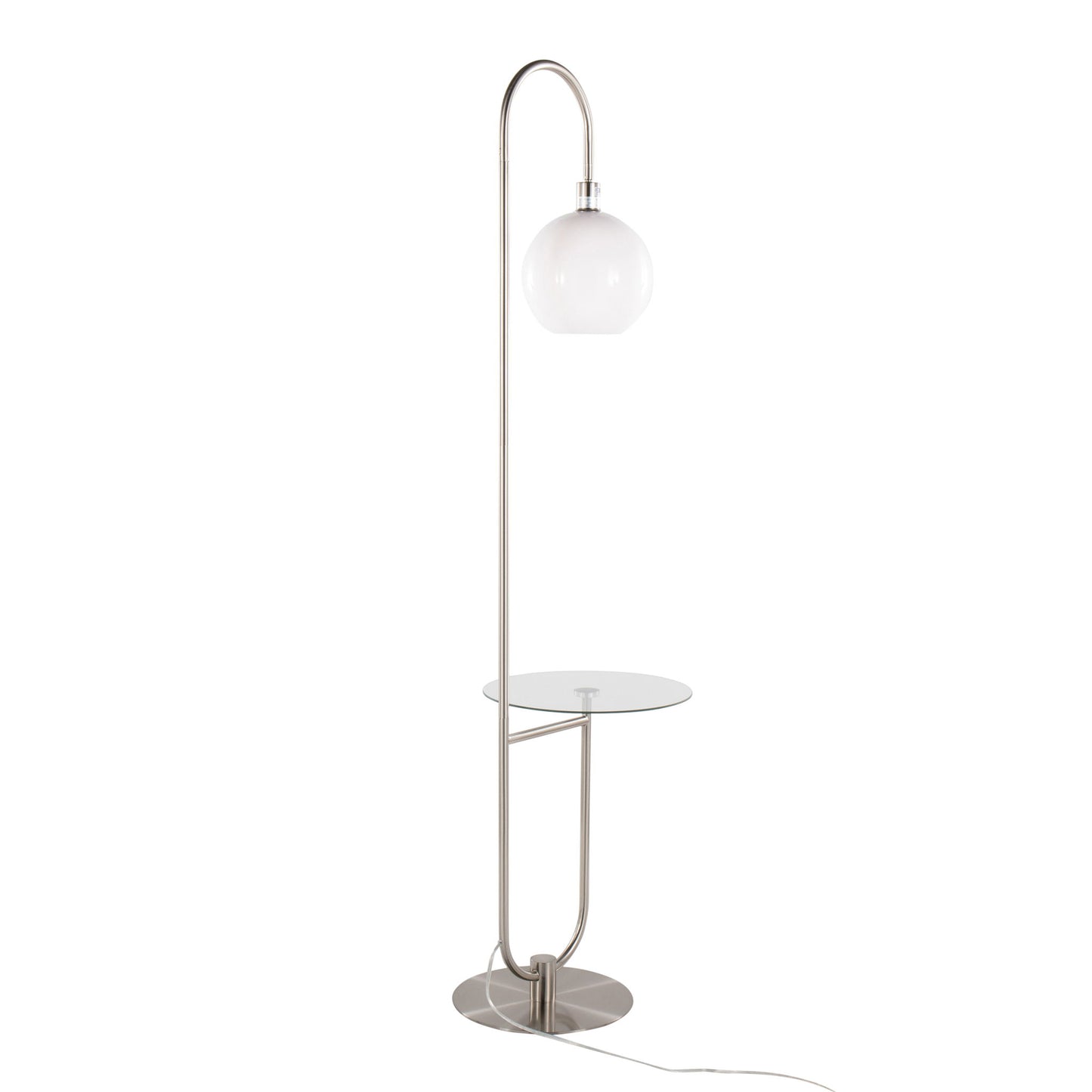 Trombone - Contemporary / Glam Floor Lamp Lumi Source