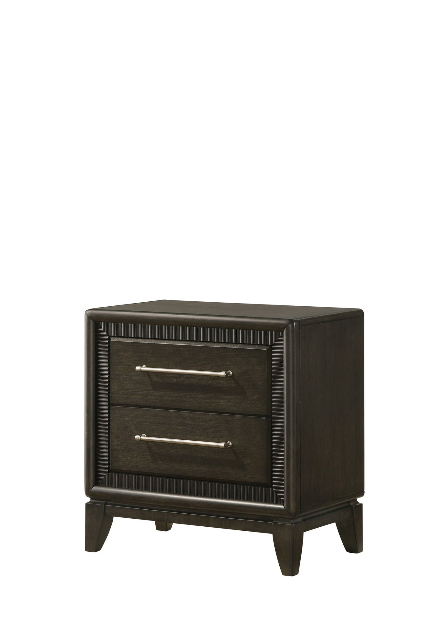 Saratoga - Nightstand - Black Crown Mark