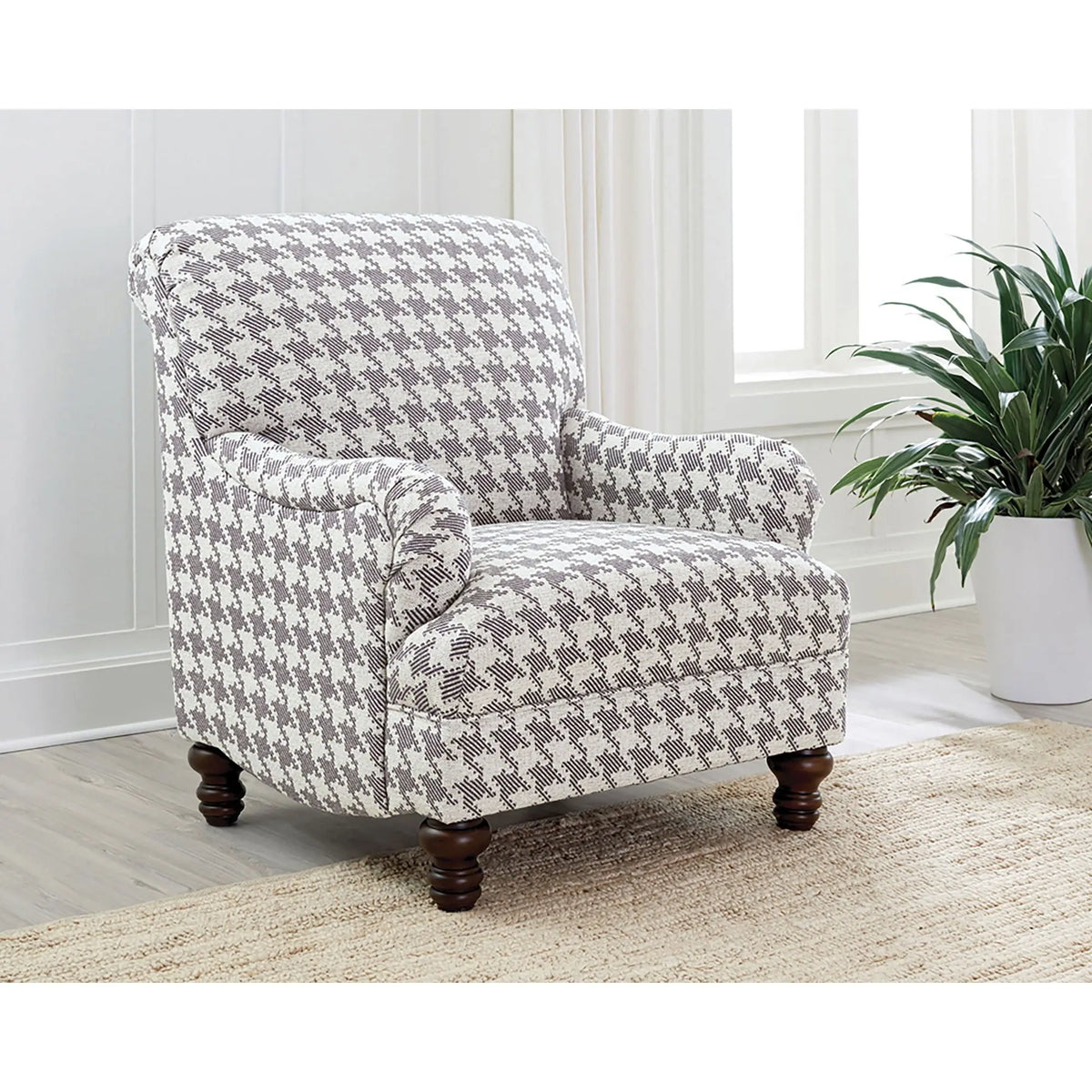 Danforth - High Backrest Accent Chair Furniture Max