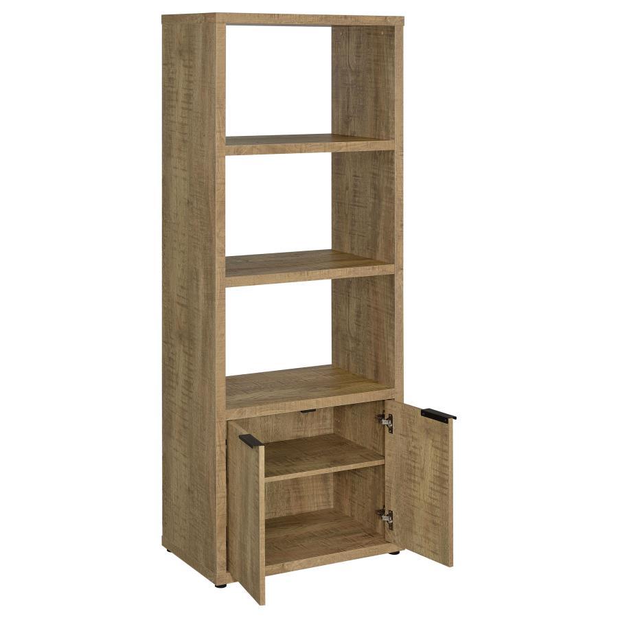 Tabby - 3-Shelf Engineered Wood Media Tower - Mango Coaster Fine Furniture