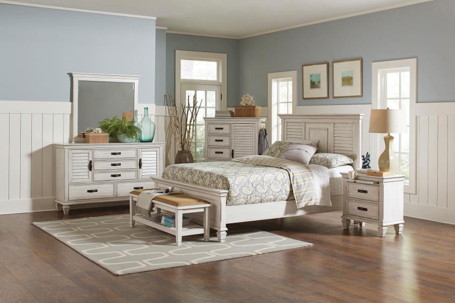 Franco - 5-Drawer Door Chest CoasterEssence