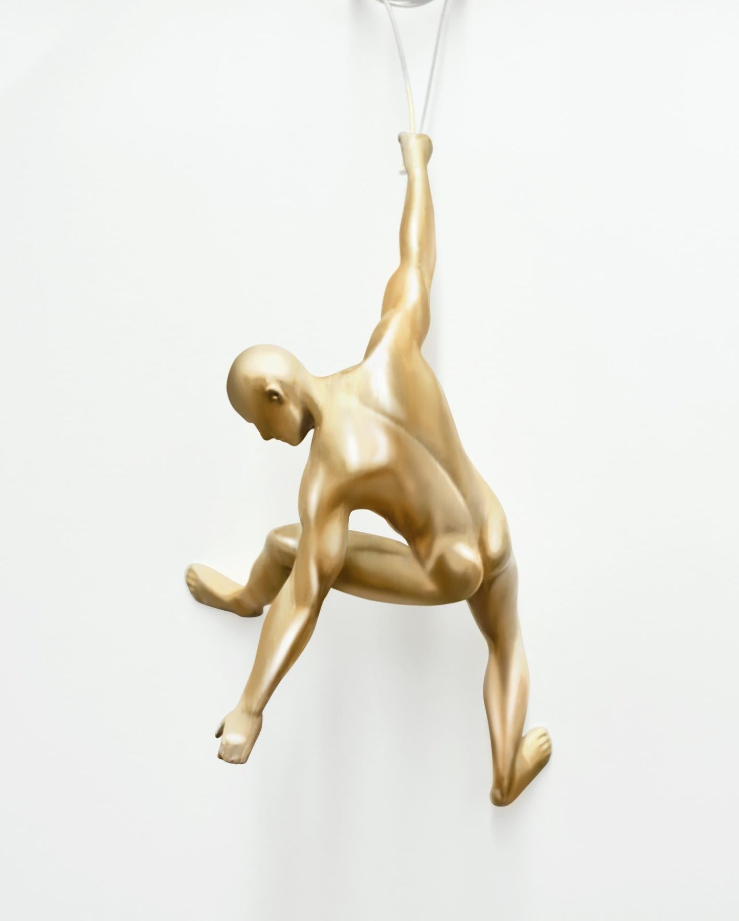 Radiant Climber Pose - 7" x 13" Framed Wall Art Classy Art