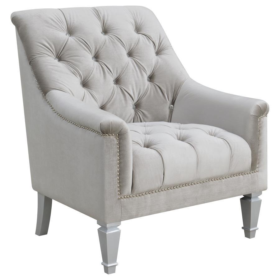 Avonlea - Upholstered Tufted Chair CoasterElevations